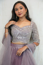 Designer Embroidered Crop Top