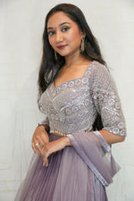 Designer Embroidered Crop Top