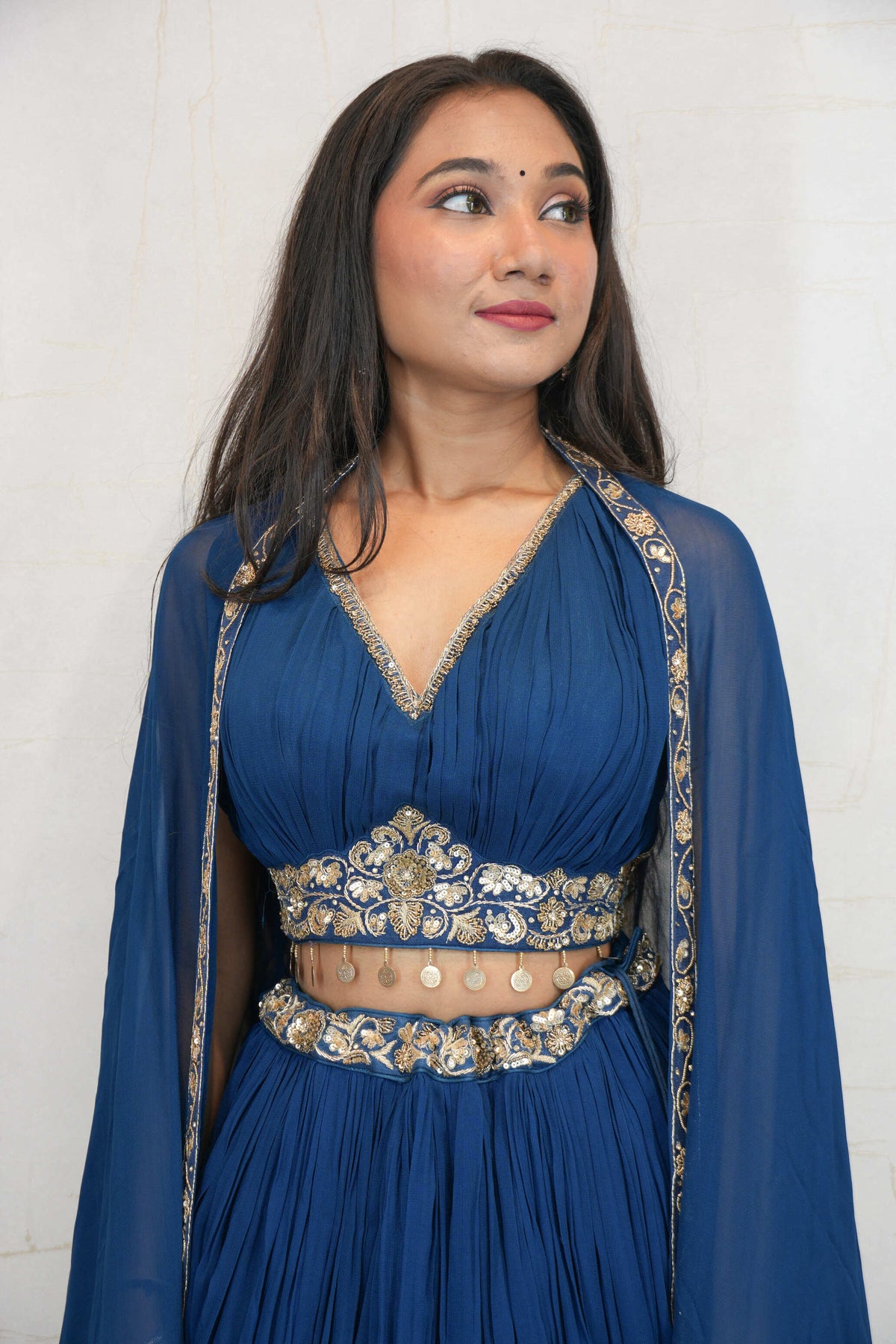 Embroidered Crop Top