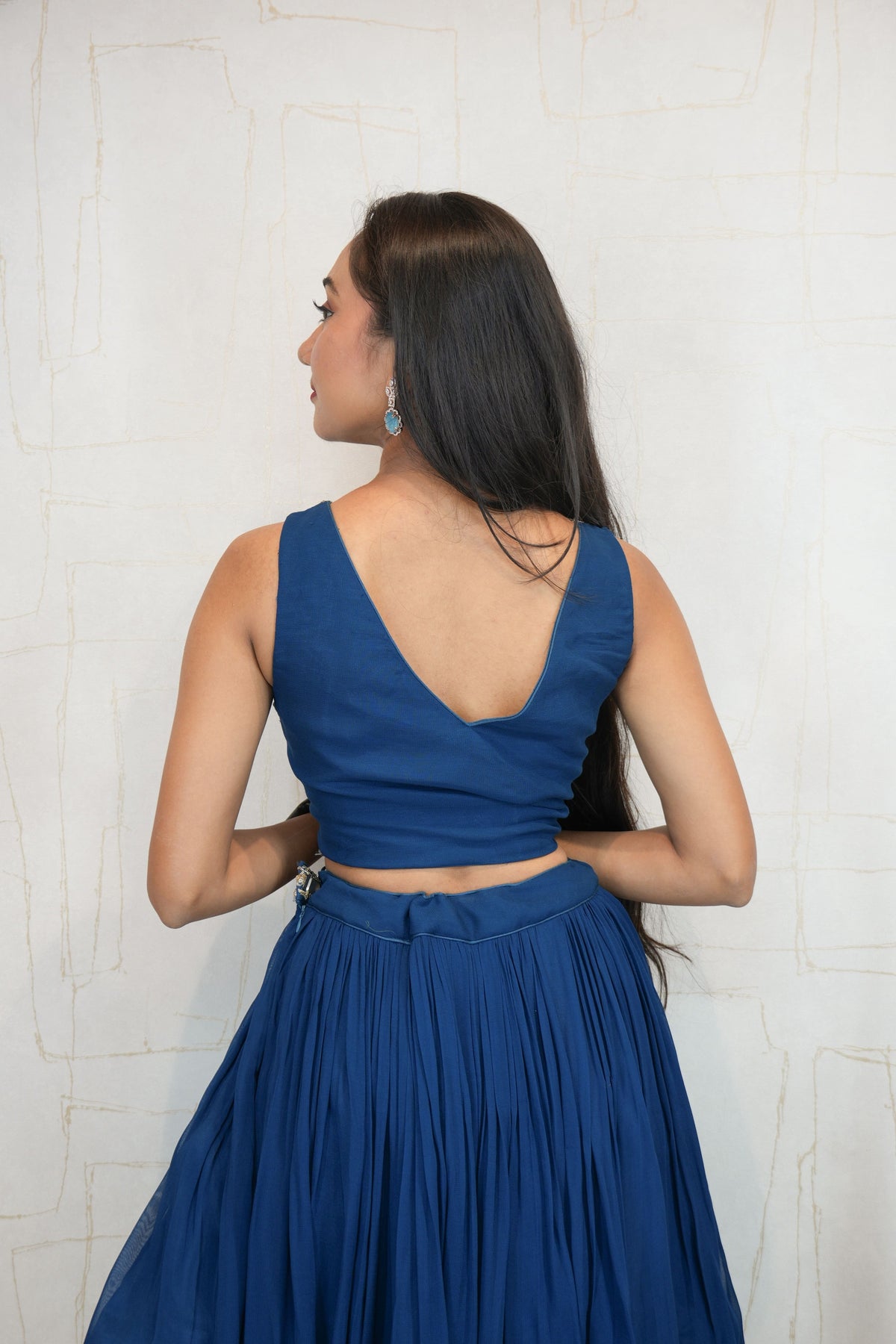 Embroidered Crop Top