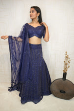 Spark Sequin Lehenga Set