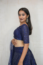 Spark Sequin Lehenga Set