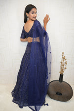 Spark Sequin Lehenga Set