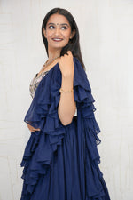 Designer Luxury Embellished Crop Top