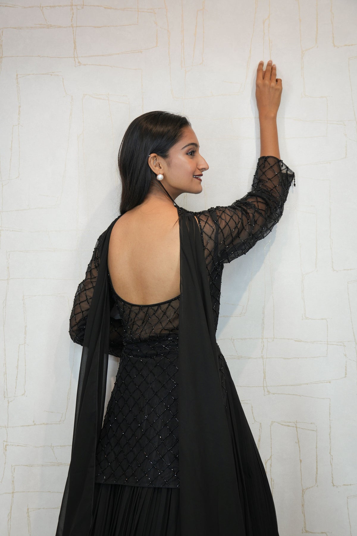 Embroidered Crop Top