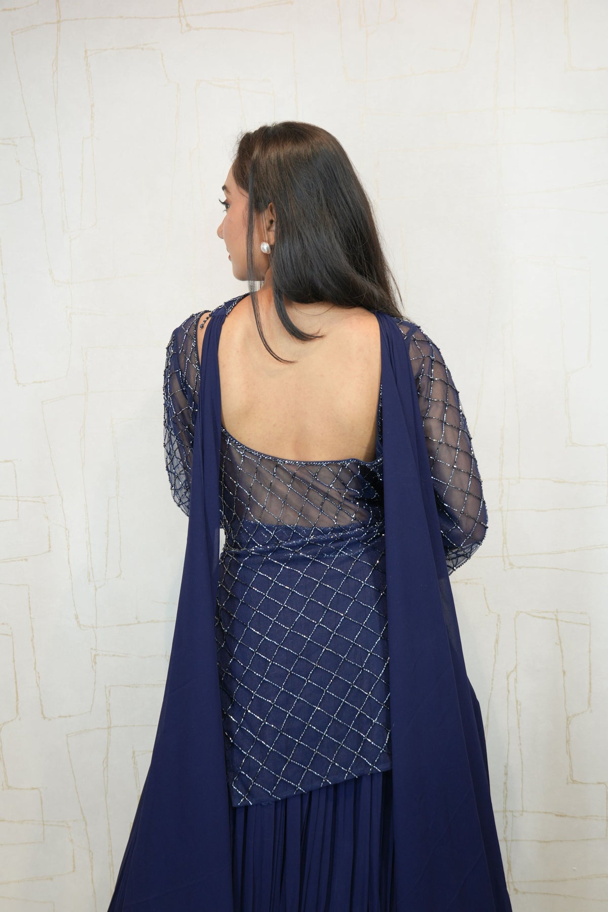 Embroidered Crop Top