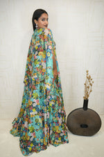 Floral Embroidered Lehenga Set with Shrug