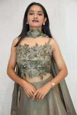 Luxe Embellished Crop Top