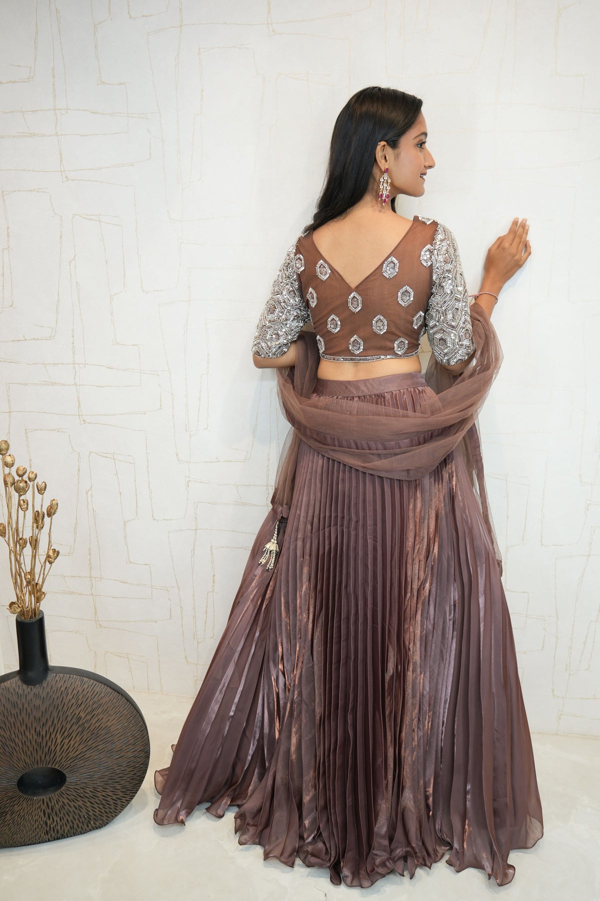 Luxury Embellished Crop Top