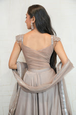 Sparkle Embellished Sleeveless Crop Top