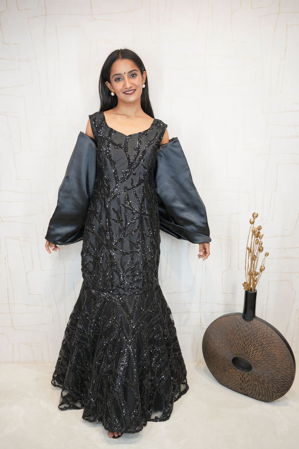 Midnight Glam Sequin Gown