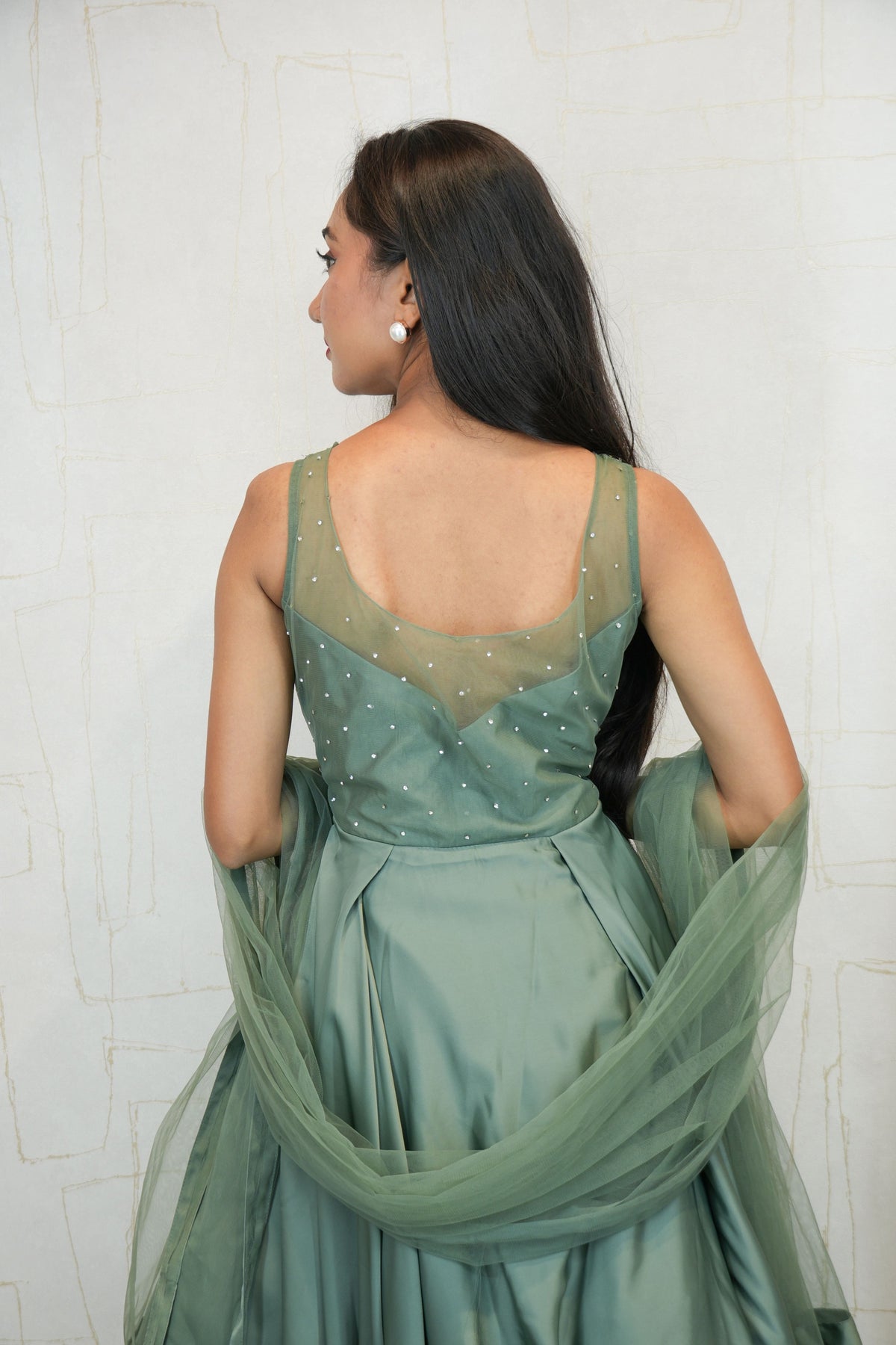 Sparkle Embellished Evening Gown