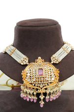 Elegant Long Necklace Set with Earrings