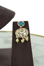 Kundan Choker Necklace Set with Matching Earrings