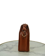 Kashmiri Handbag (Charcoal Grey & Orange)