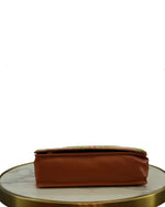 Kashmiri Handbag (Charcoal Grey & Orange)