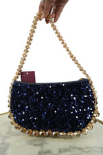 Midnight Sparkle Clutch