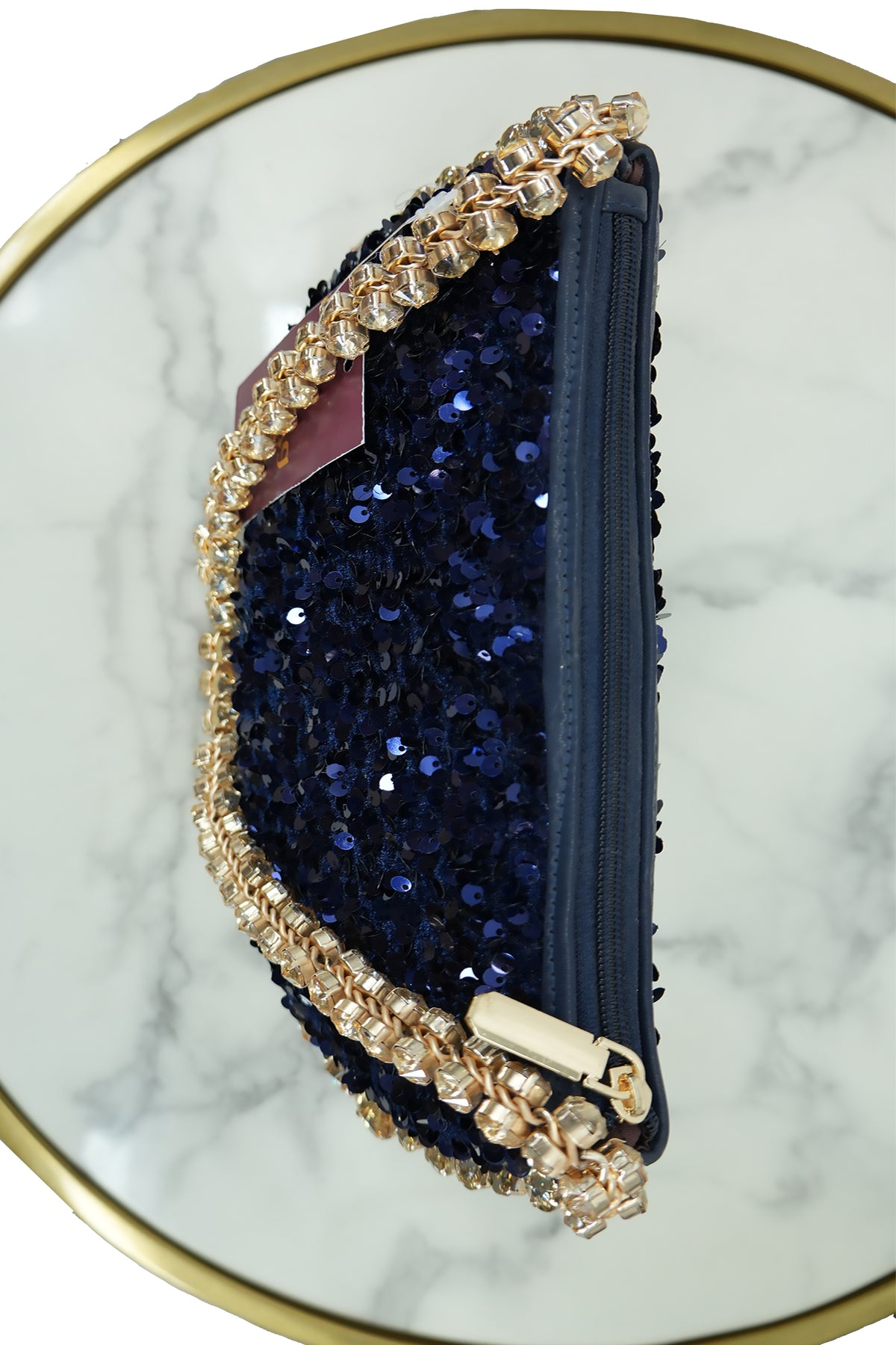 Midnight Sparkle Clutch