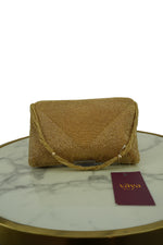 Multicolor Mosaic Embellished Clutch