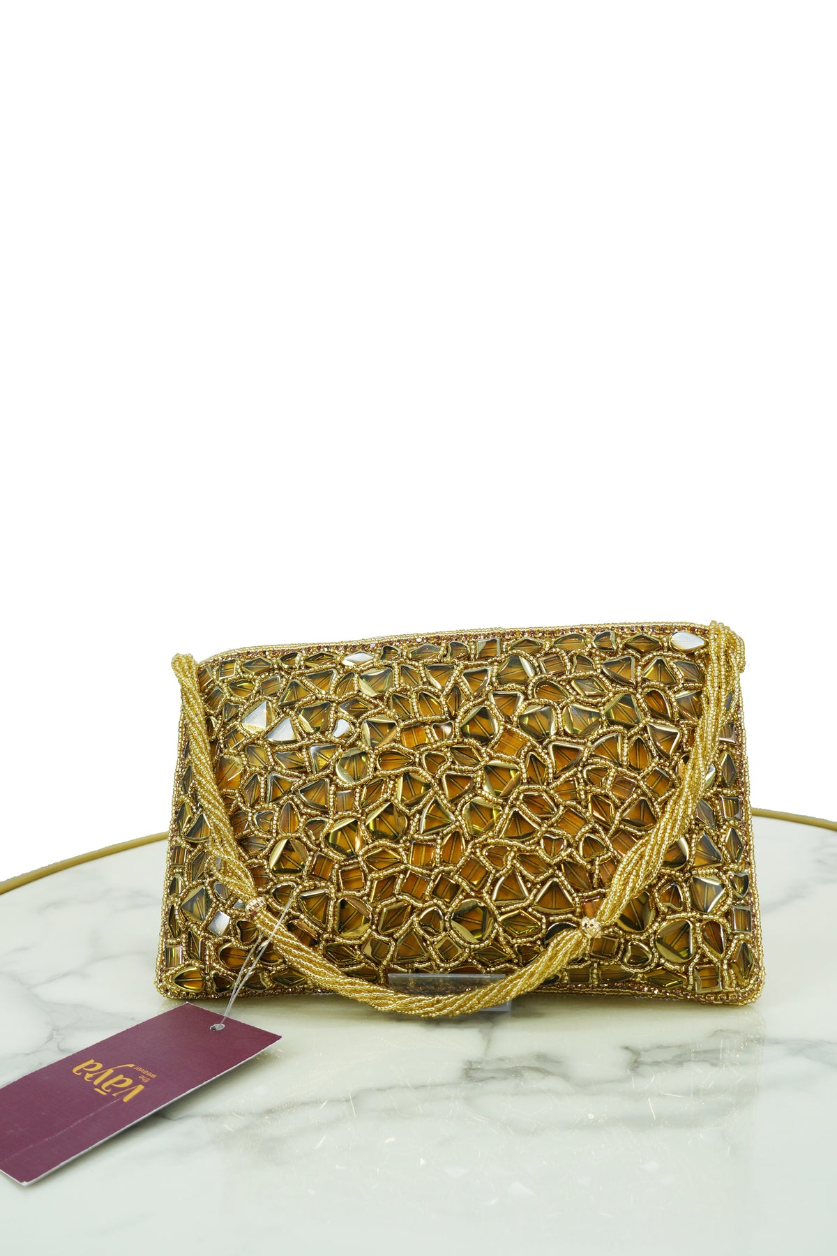Cutdana Embellished Clutch