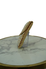 Golden Sequin Embellished Sling Bag