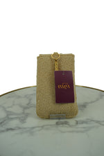 Golden Sequin Embellished Sling Bag