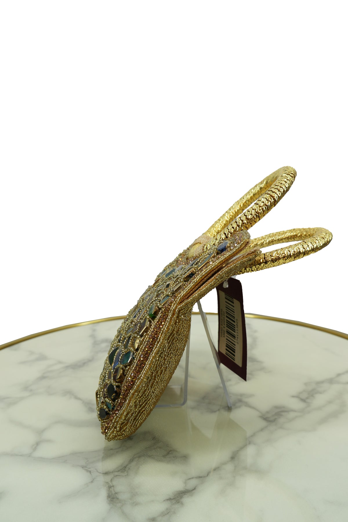 Mosaic Embellished Handle Bags