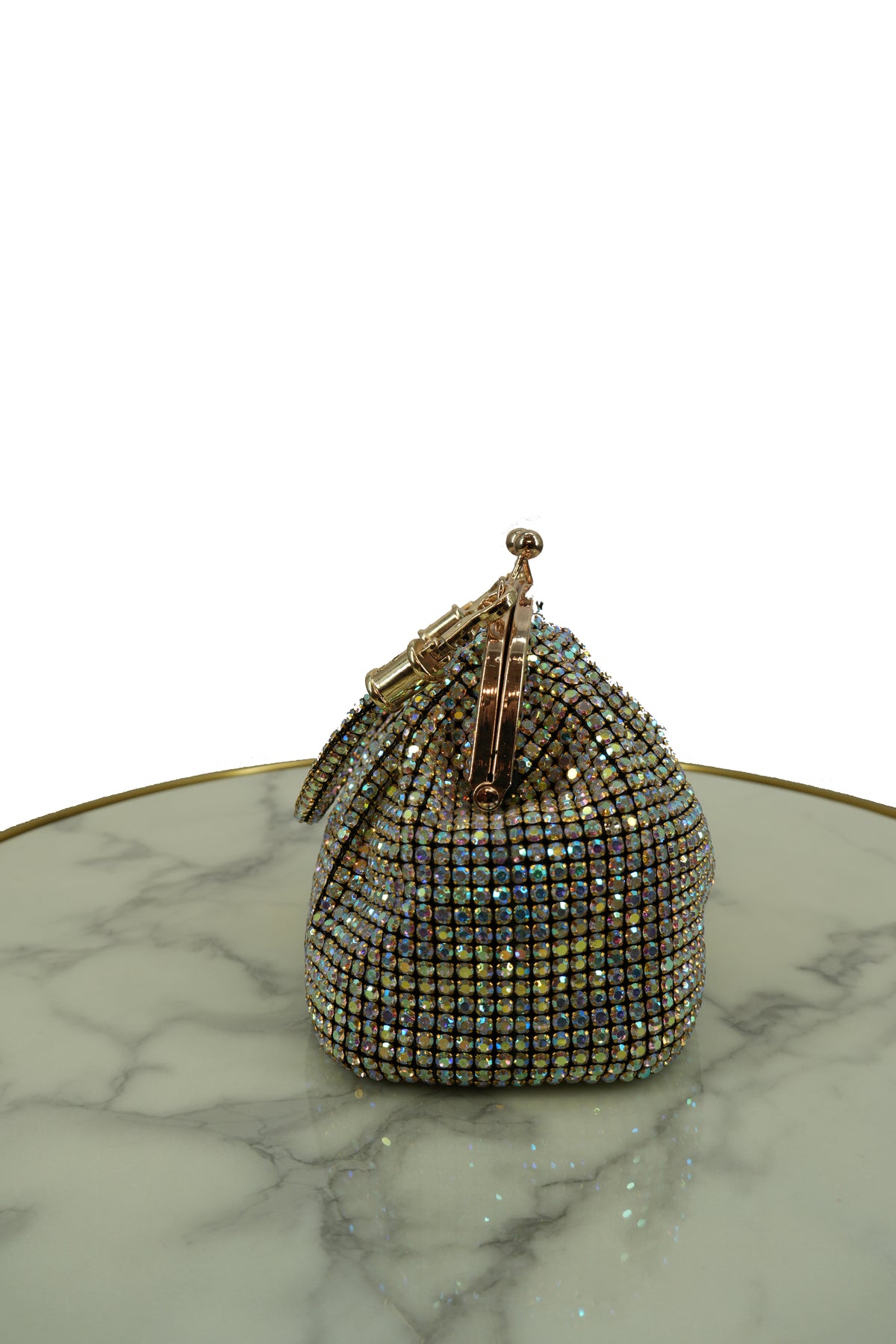 Crystal Studded Vintage Clutch