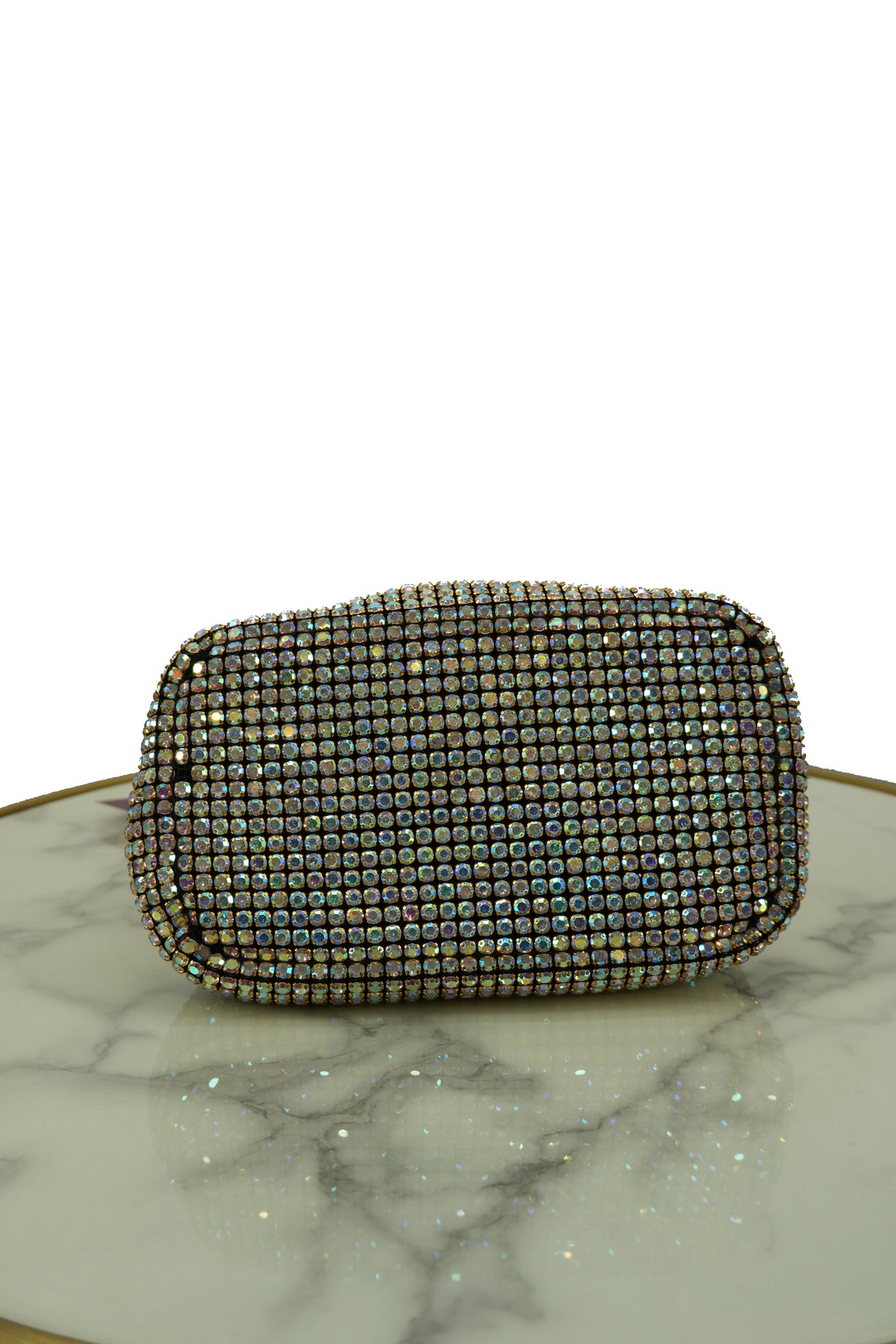 Crystal Studded Vintage Clutch