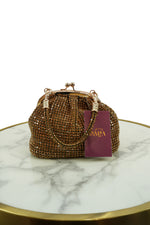 Crystal Studded Vintage Clutch