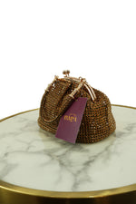 Crystal Studded Vintage Clutch