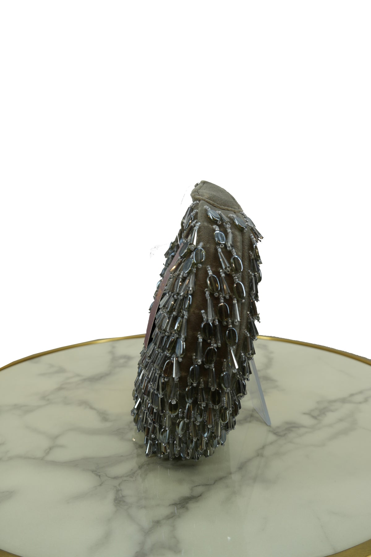 Sequin Embellished Hobo Bag