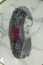 Sequin Embellished Hobo Bag