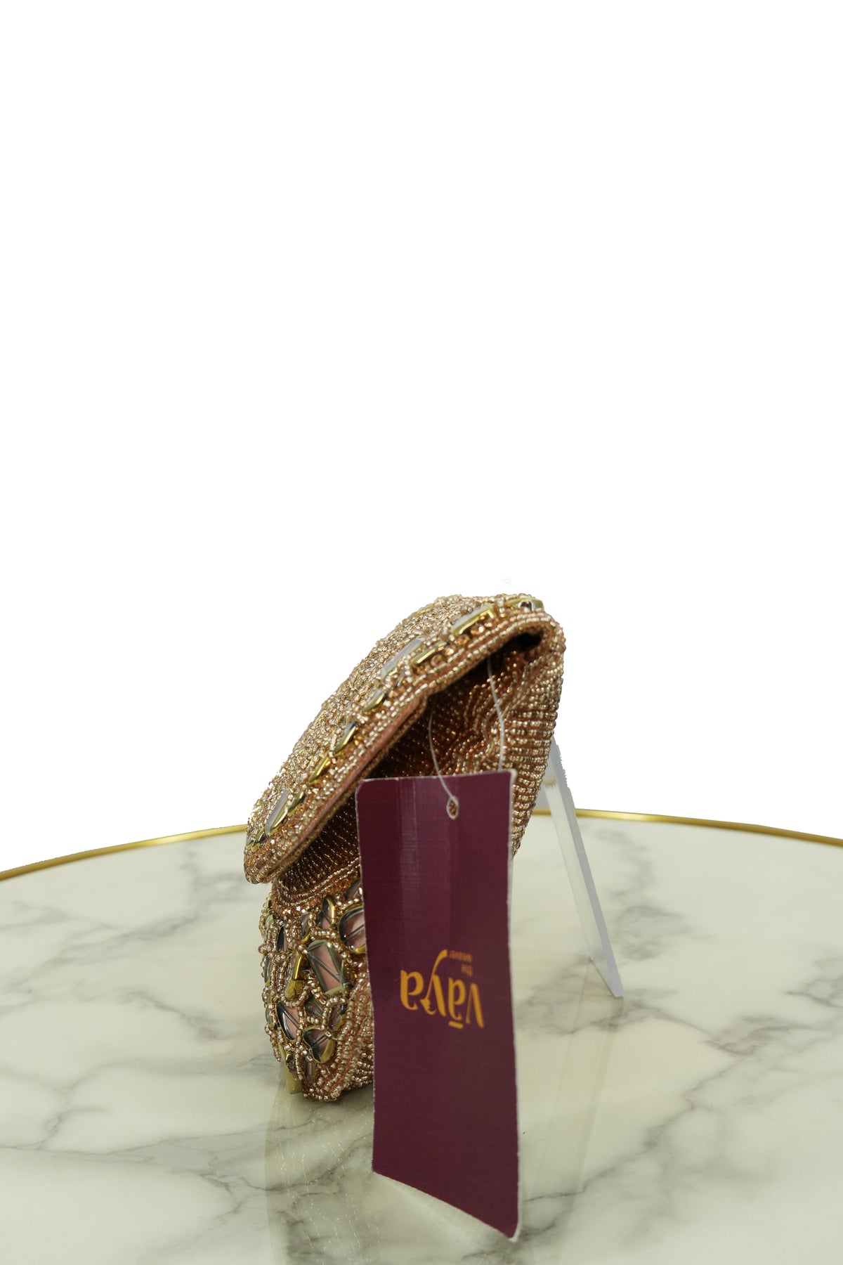 Elegant Handcrafted Beaded Clutch