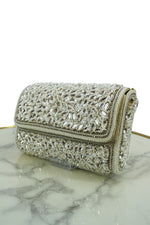 Crystal Bead Embellished Handbag