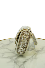 Crystal Bead Embellished Handbag