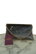 Handcrafted Floral Embellished Clutch Bag