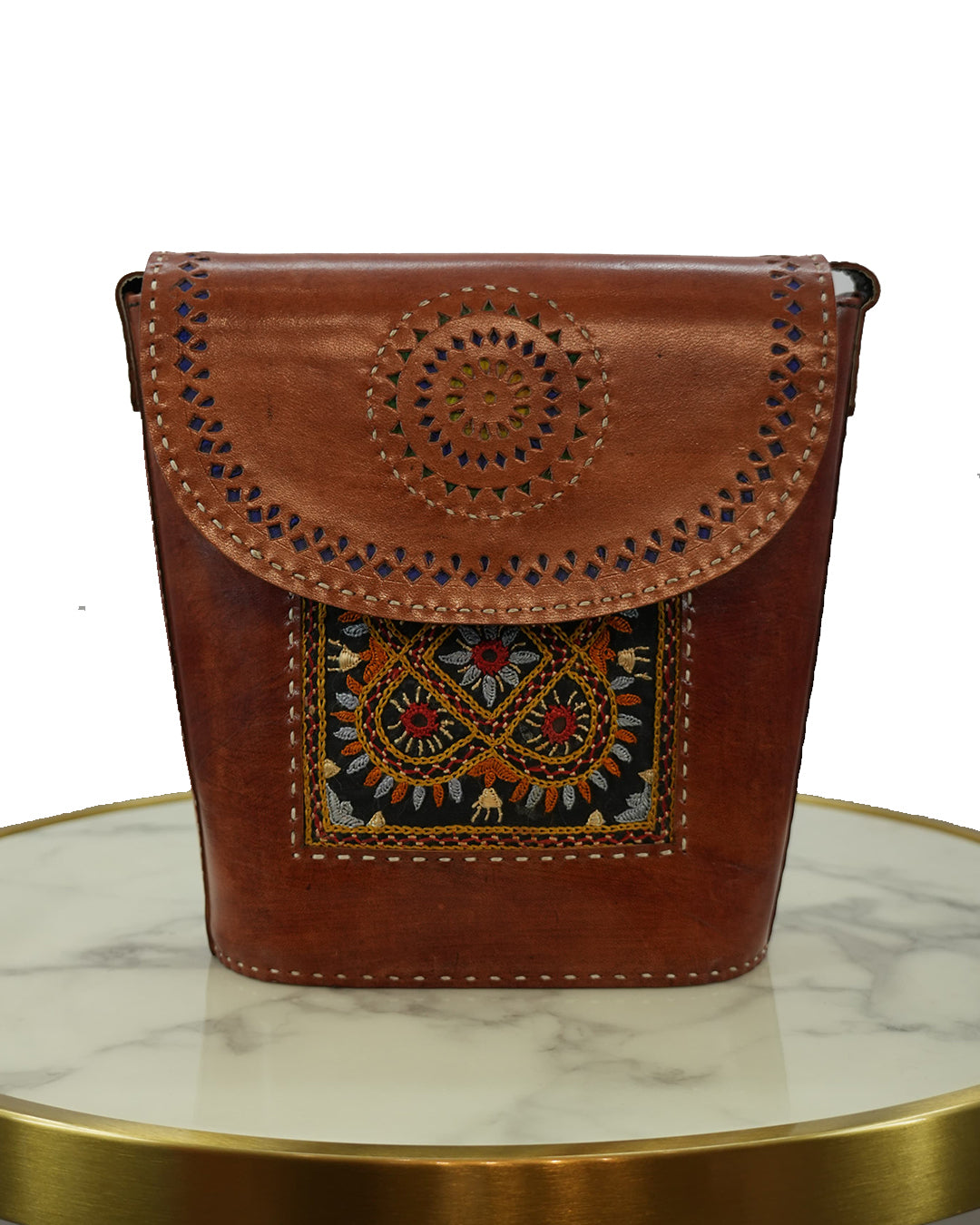 Heritage Luxe Handcrafted Leather Sling Bag