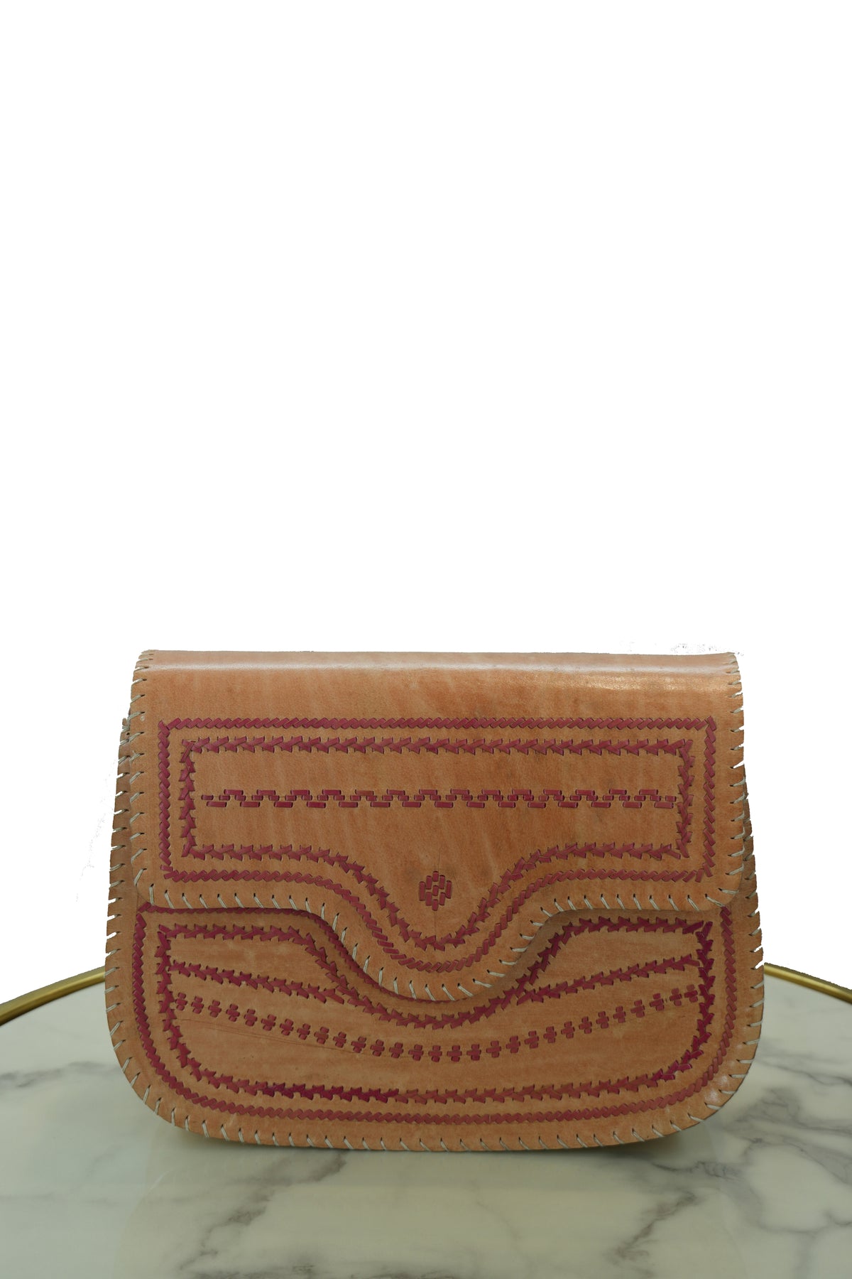 Handmade Kutchhi Leather Bag