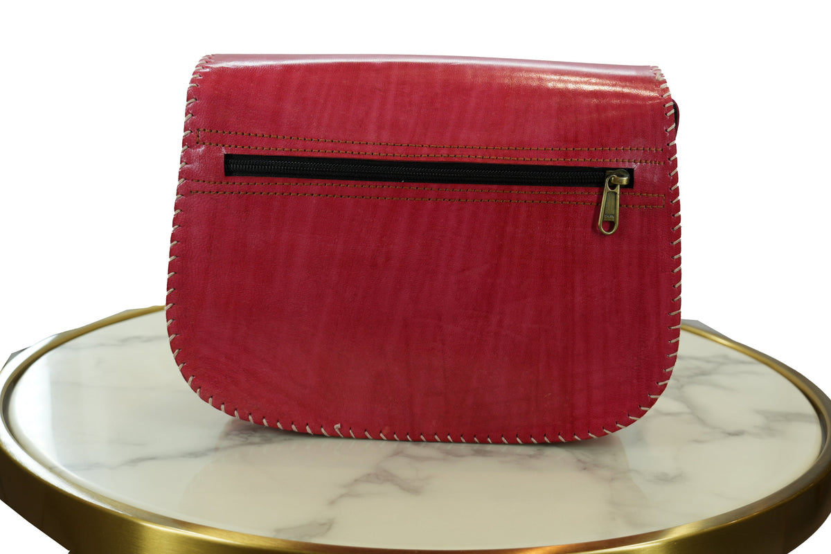 Handmade Kutchhi Leather Bag