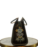 Kashmiri Handbag (Olive Green & Red)