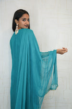 Vertical Striped Kurta Set