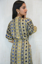 Royal Mosaic Embellished Kurti Set