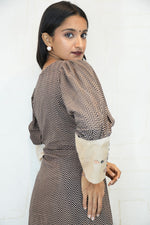 Handcrafted Mirror Work Kurti with Plazzo Set