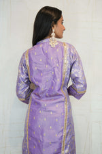 Royal Lavender Luxury Kurti Set