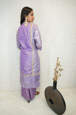 Royal Lavender Luxury Kurti Set