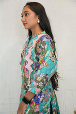 Royal Bloom Luxe Kurti Set