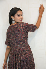 Printed Long Kurta with Pant Set