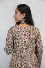 Designer Long Flared Kurta with Pant