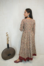 Designer Long Flared Kurta with Pant